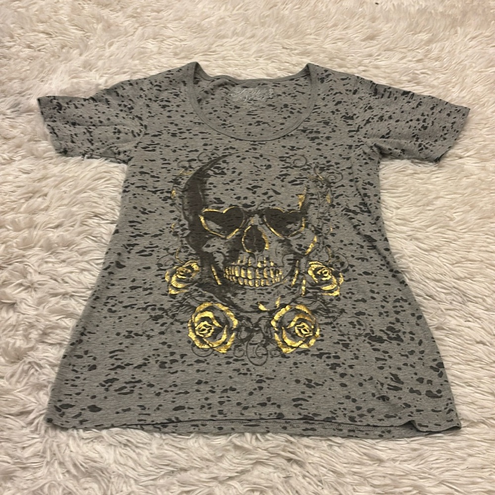 Fifth Sun skull tee size L